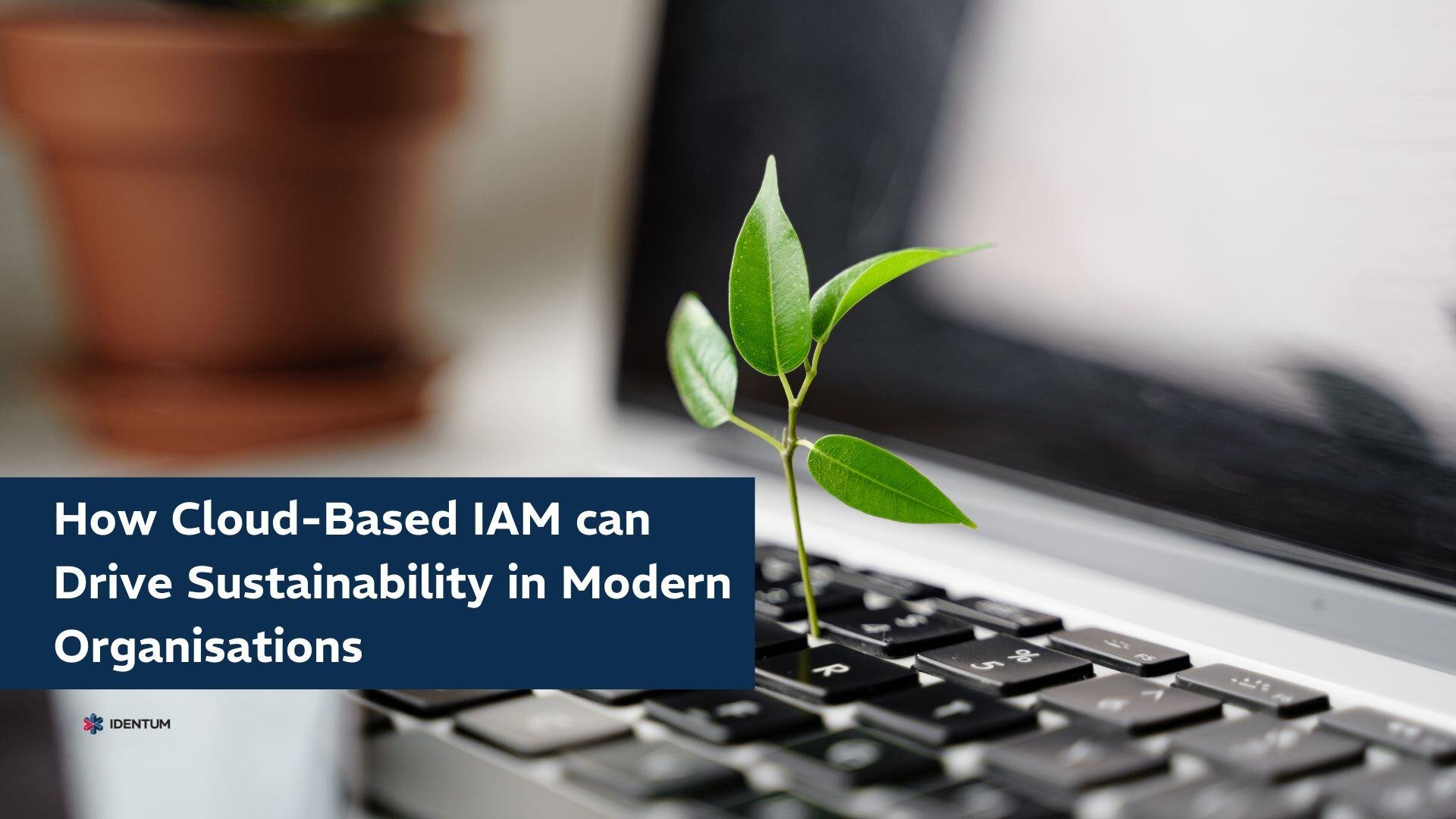 How cloud-based IAM can drive sustainability in modern organisations