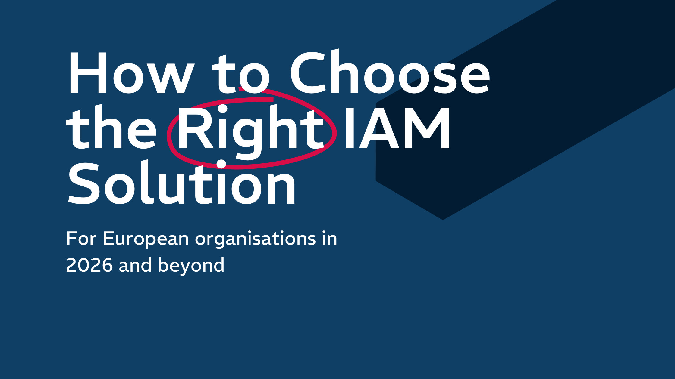 How to choose the right IAM solution